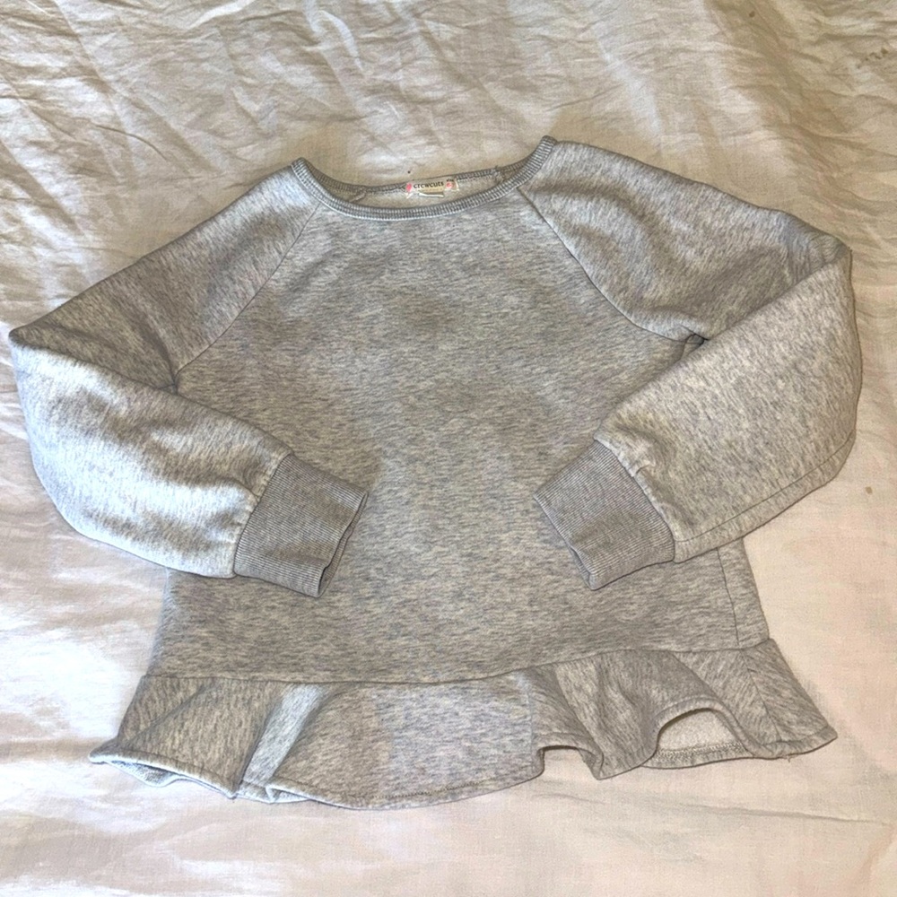 Crewcuts Peplum Sweatshirt